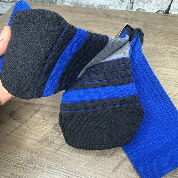 NWT UnderArmour UA Team Unisex Cushioned Crew Socks Size S/M (Royal Blue) - Picture 8 of 12